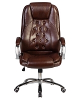 Кресло для руководителя LMR-116B коричневое